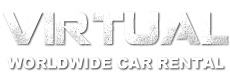 Virtual rent a car logo